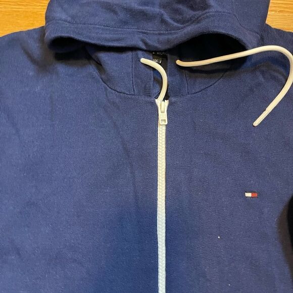 NWT  BLUE tommy hillfiger sweater size XL - Picture 8 of 9
